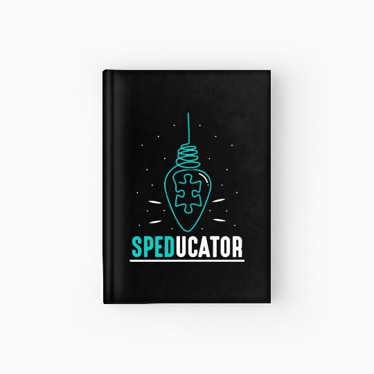 Speducator Special Education Cute Sped Teacher Hardcover Journal