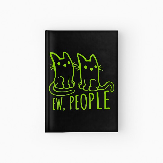 pet cats ew people Hardcover Journal