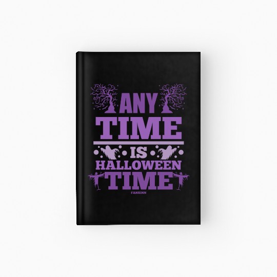 Halloween creep horror costume Hardcover Journal