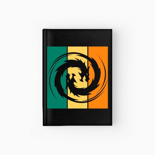 Dragon Ying Yang Hardcover Journal