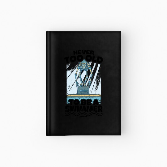 To swim Hardcover Journal
