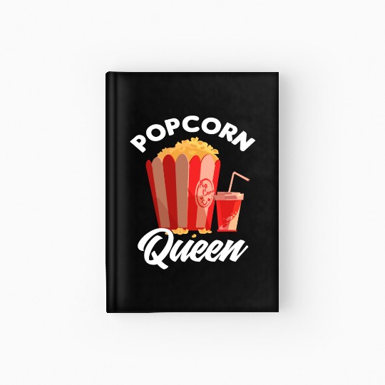 Film Popcorn Lover Hardcover Journal