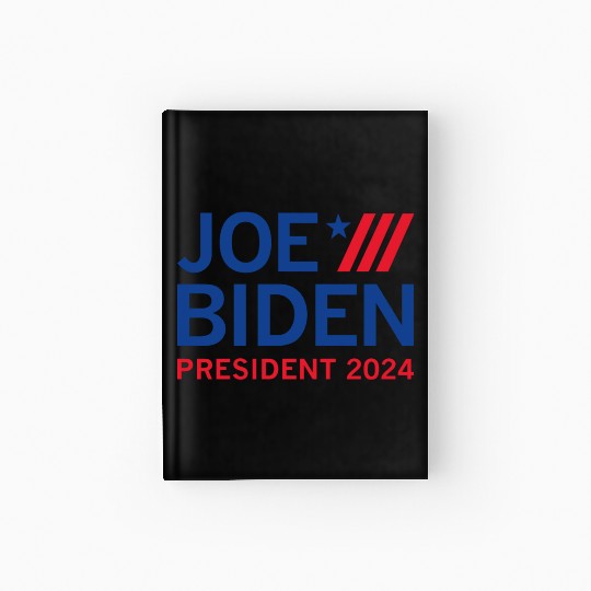 Joe Biden President 2024 Hardcover Journal