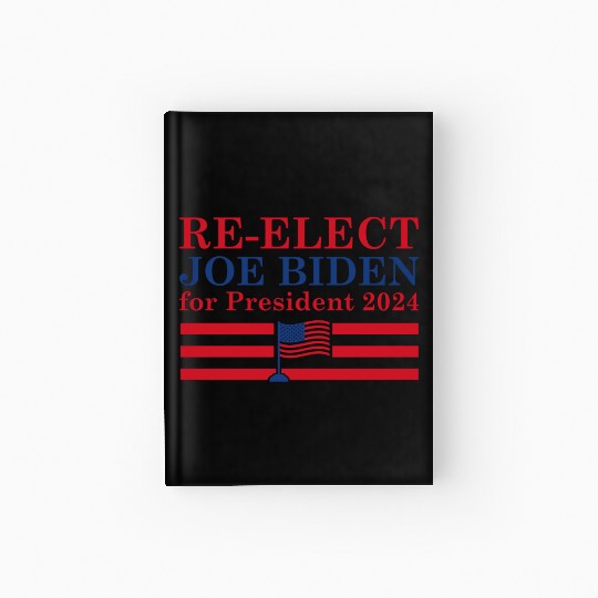 Joe Biden For President 2024 Hardcover Journal