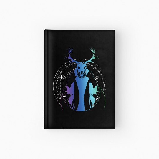 Wendigo Folk Creature Forest Devil Cryptid Hardcover Journal