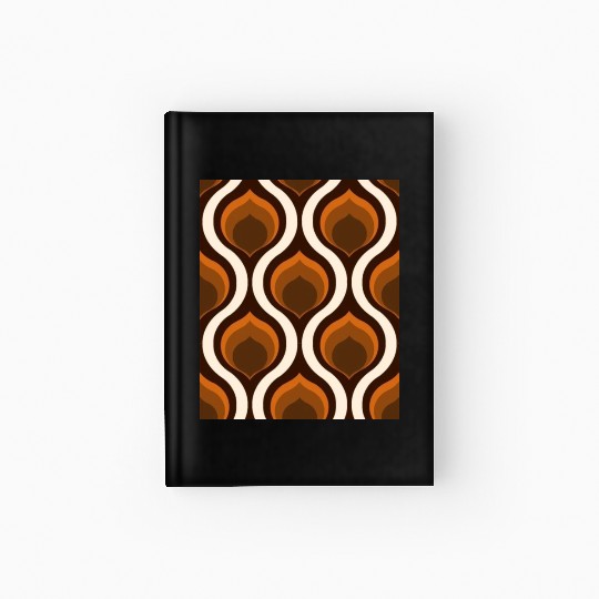 Autumn colors inscription on dress fall vibes Hardcover Journal