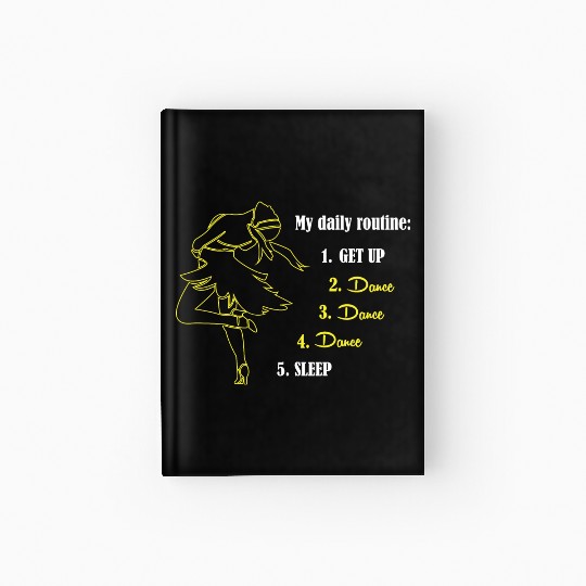 Funny Ballroom Dance Teacher Humor Ballroom Hardcover Journal