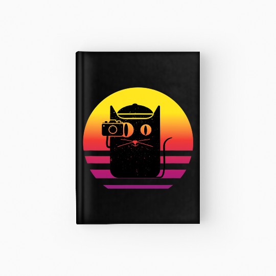 Camera Photography Retro Photo for Photographer Hardcover Journal