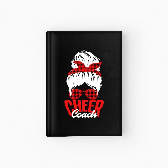 Funny Cheer Couch Cheerleading Cheerleader Coach Hardcover Journal