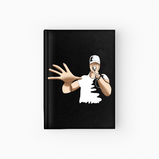 Beatboxing Vocal Percussion Hip Hop Music Mic Beat Hardcover Journal