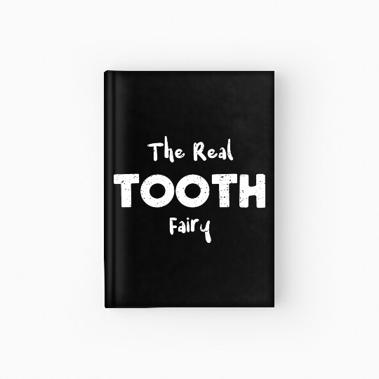 The Real Tooth Fairy - Halloween Hardcover Journal