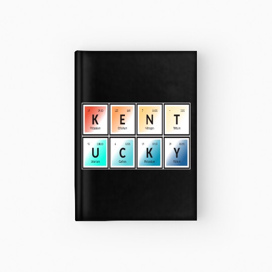 Elements of Kentucky Hardcover Journal