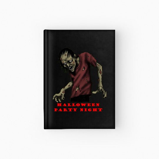 HALLOWEEN PARTY NIGHT Hardcover Journal CLASSIC
