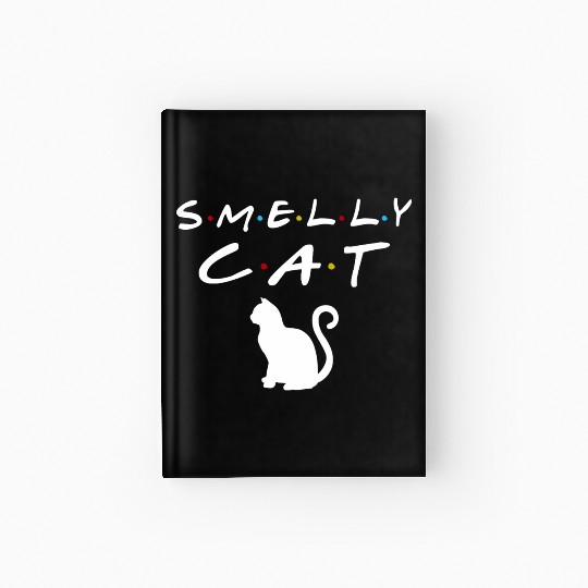 Parody Style Friends Themed Smelly Cat 90S Hardcover Journal
