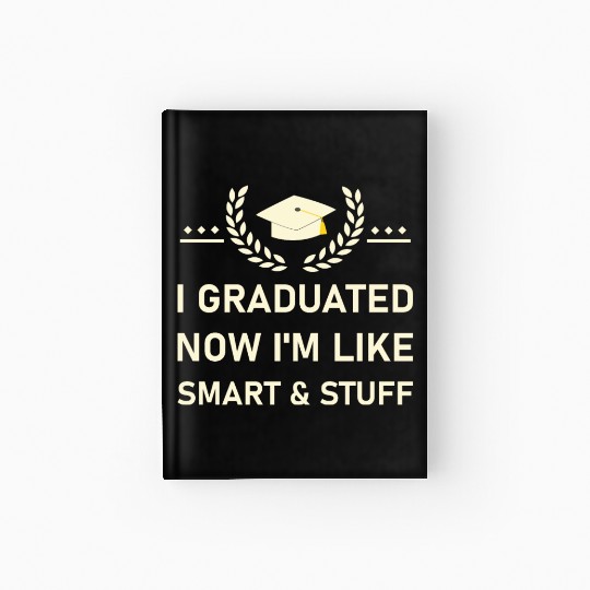 Funny College High School Graduation Gift Senior Hardcover Journal