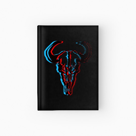 Buffalo skull Hardcover Journal