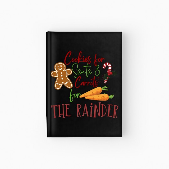 Christmas Cookie Graphic Hardcover Journal