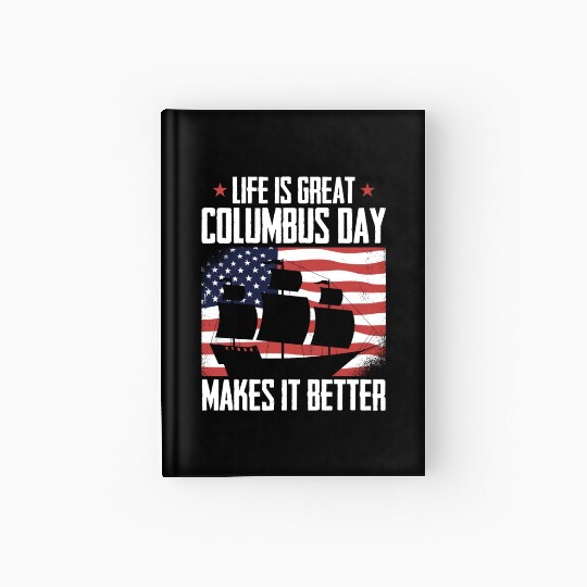 Columbus Day 1492 Hardcover Journal