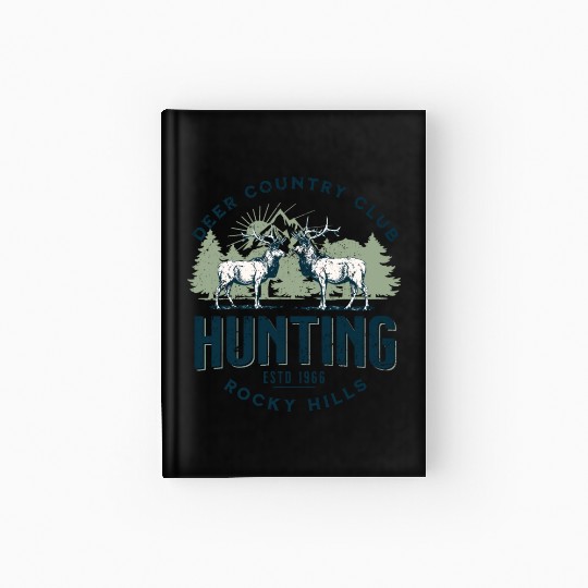 Deer country club Hardcover Journal