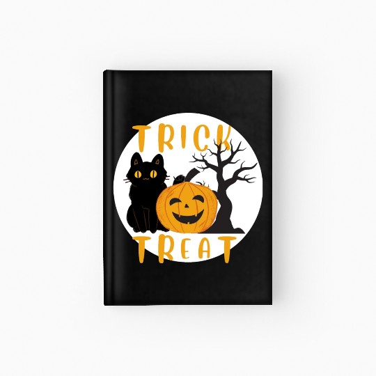 Trick or Treat Hardcover Journal