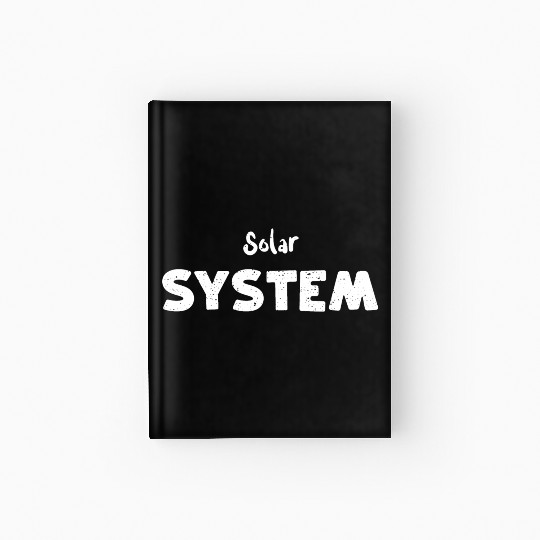 Solar System - Science Hardcover Journal
