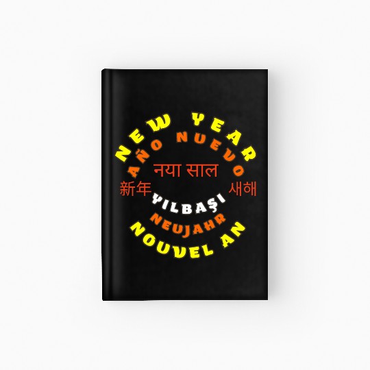 happy holidays happy christmas Hardcover Journal Essential