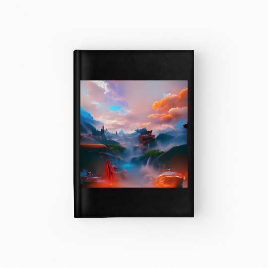 A Timeless World in a Distant Solar System Bright Hardcover Journal