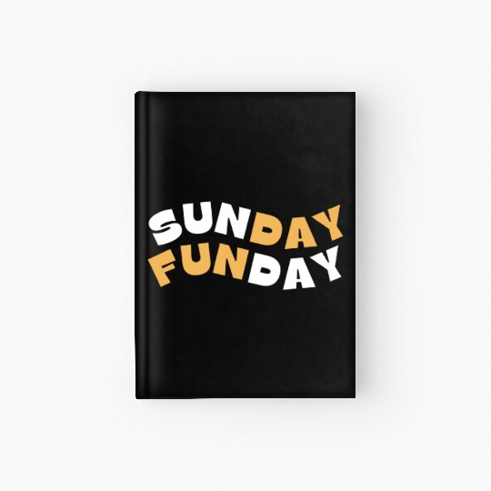Sunday Funday Hardcover Journal