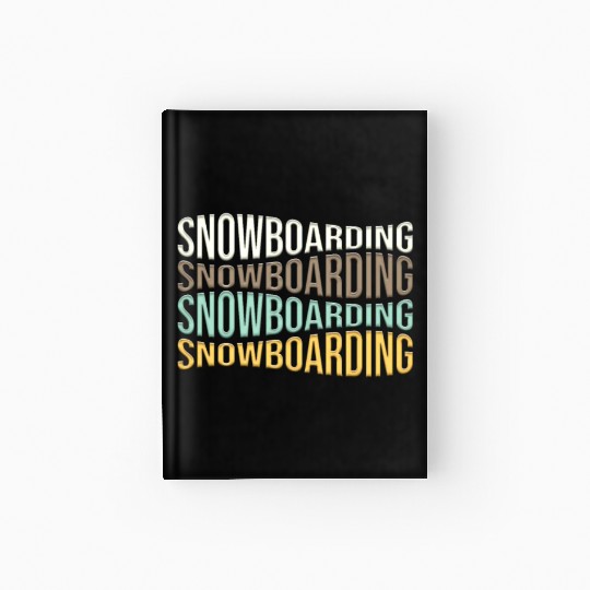 snowboarding Hardcover Journal