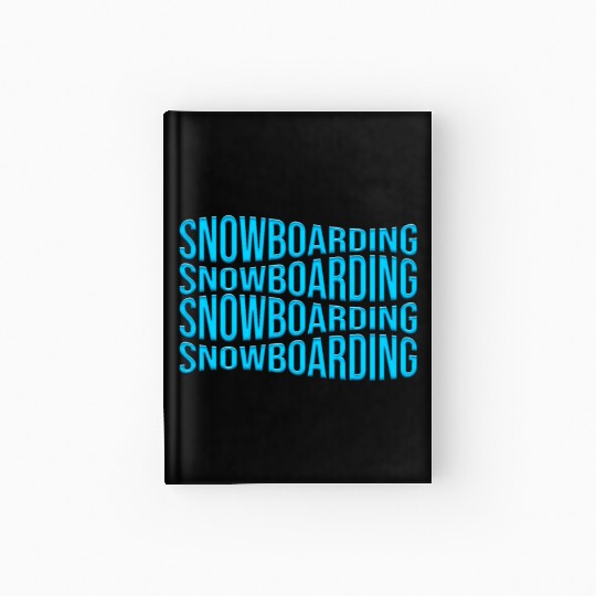 snowboarding Hardcover Journal