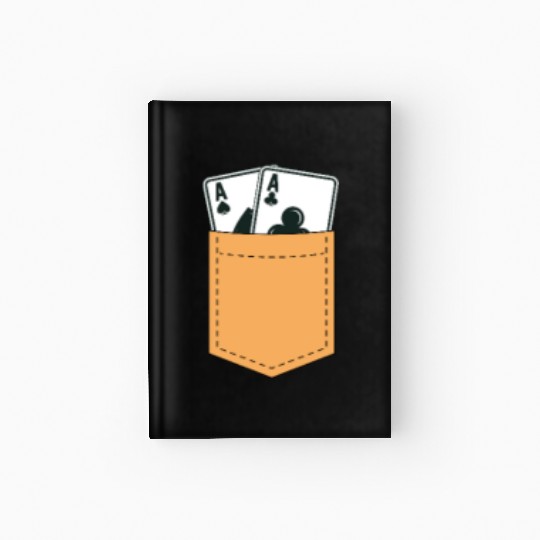 Poker Pocket Hardcover Journal