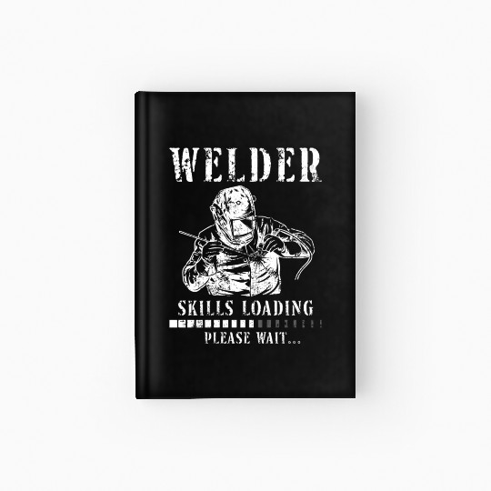 Welder Welding Apprentice Vintage Hardcover Journal