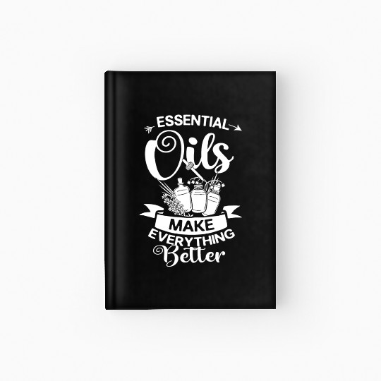 Essential Oil Diffuser Peppermint Aromatherapy Hardcover Journal