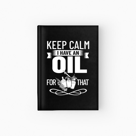 Essential Oil Diffuser Peppermint Aromatherapy Hardcover Journal