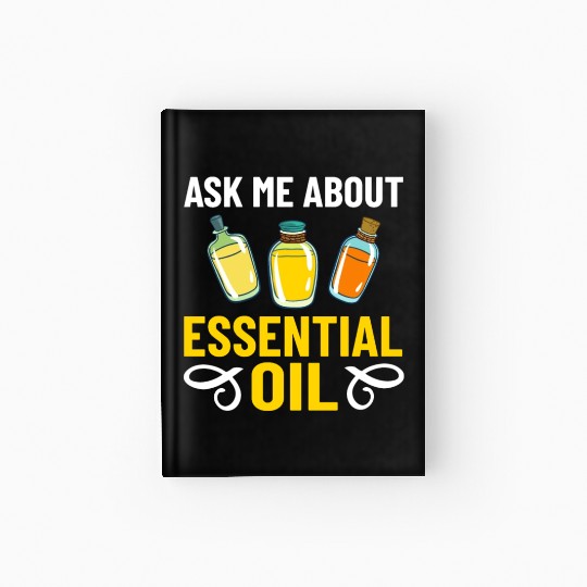 Essential Oil Diffuser Peppermint Aromatherapy Hardcover Journal