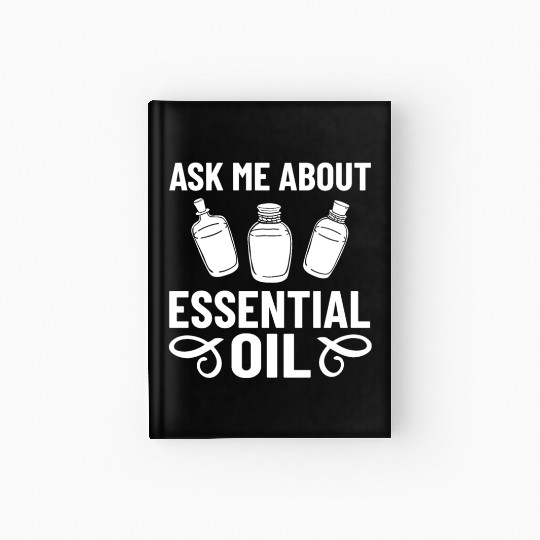Essential Oil Diffuser Peppermint Aromatherapy Hardcover Journal