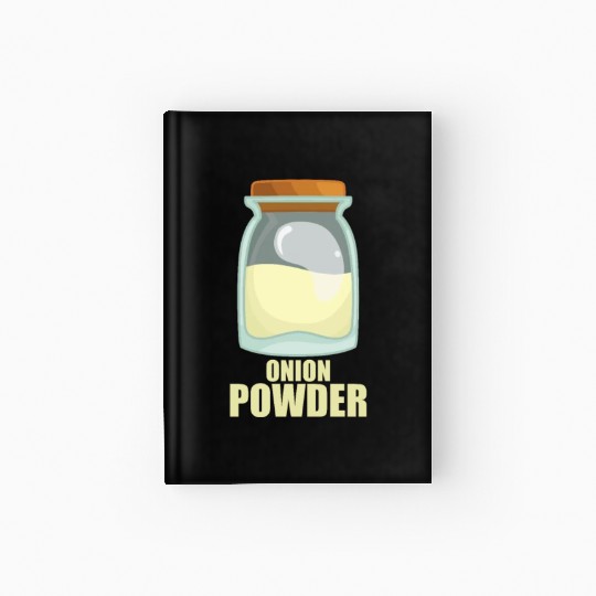 Onion Powder Spice Flavor Food Cooking Hardcover Journal