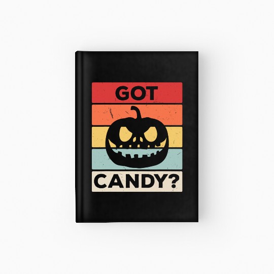 Got Candy Trick Or Treat Pumpkin Jack Hardcover Journal