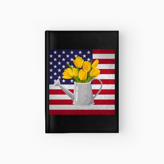 Tulip Gardening Hardcover Journal