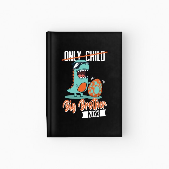 Only Child Dinosaur Baby Egg 2023 Big Brother Hardcover Journal