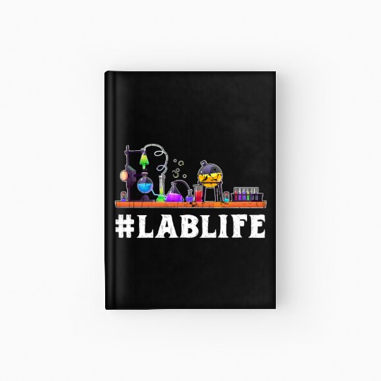 Lablife - laboratory Hardcover Journal