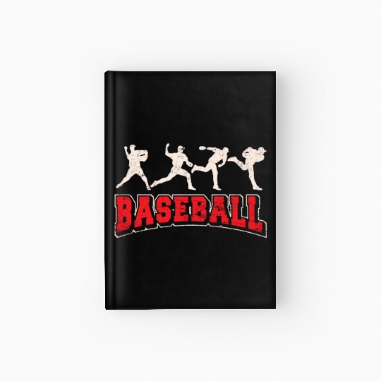 Baseball Pitcher Baseball Pitching Closer Relief B Hardcover Journal