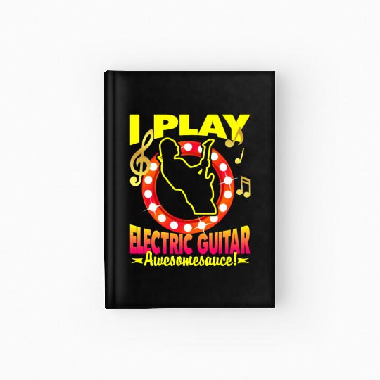 Electric Guitar Hardcover Journal