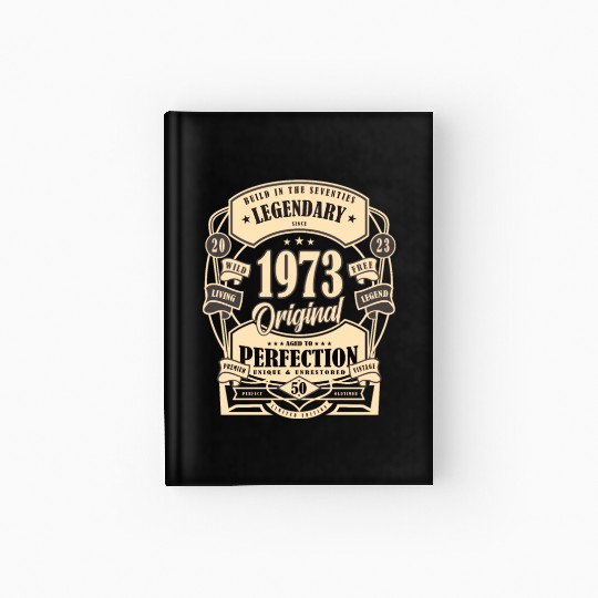 50th Birthday Gift Myth Legend Original present Hardcover Journal