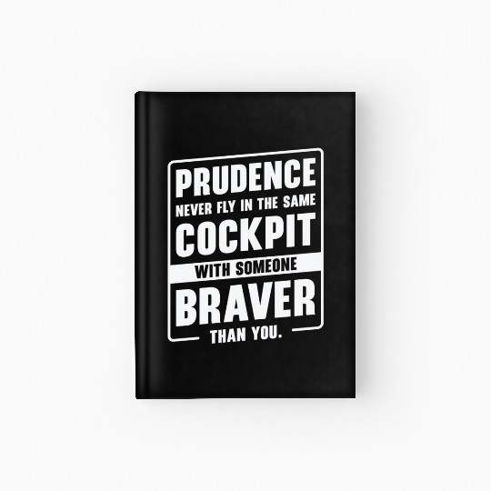 Prudence Wisdom Quotes Pilot Philosophy Hardcover Journal