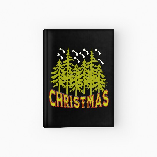 Happy Hallothanksmas Funny Christmas, Classic Hardcover Journal