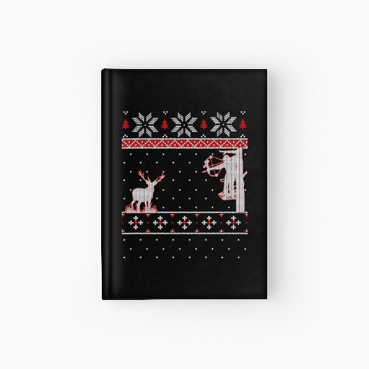 Amazing cute funny duck hunter deer hunting ugly Hardcover Journal