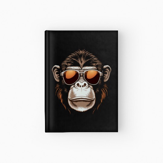 Monkey Face Hardcover Journal