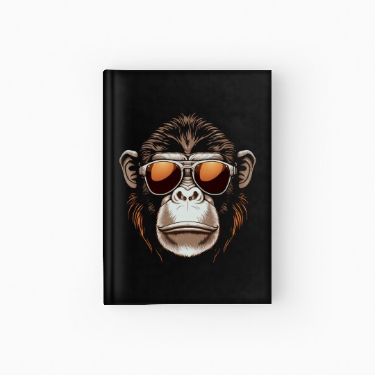 Monkey Face Hardcover Journal
