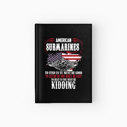 US Military Submarine Hardcover Journal
